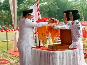 HUT RI Ke-79, Pj Bupati Kerinci Asraf Apresiasi Paskibraka Kabupaten Kerinci