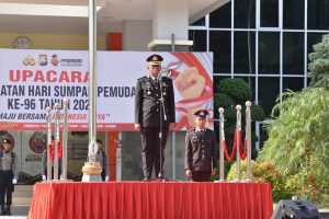 Polres Gresik Peringati Hari Sumpah Pemuda dengan Semangat Merah Putih