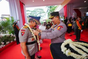 Gelar Pengantar Purna Tugas, Kapolri Sebut Jenderal (HOR) Agus Andrianto Sosok yang Tegas.