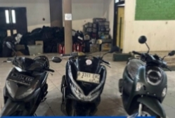 Patroli Hari ini,Satuan Samapta Polres Bogor Bubarkan Geng Motor dan Amankan Barang Bukti.