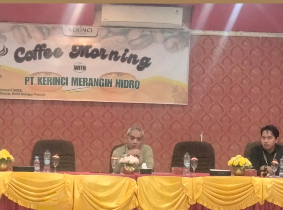 Dituding Penyebab Keringnya Air danau Disebabkan oleh PT.Kerinci Merangin Hidro Begini penjelasan Detail Aslori Ilham